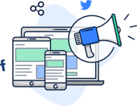 intégration des médias sociaux