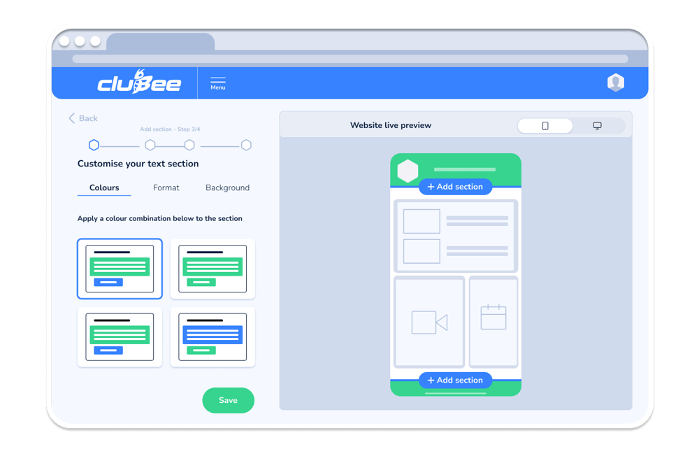 Constructeur de site web